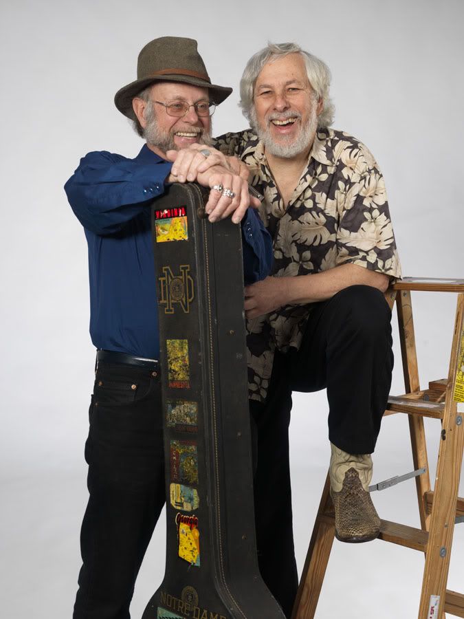 w/ ladder, blues duo promo