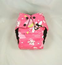 One Size Fairy Cat Mother Pocket Diaper