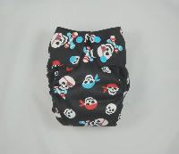 One Size Baby Boy Pirate Pocket Diaper