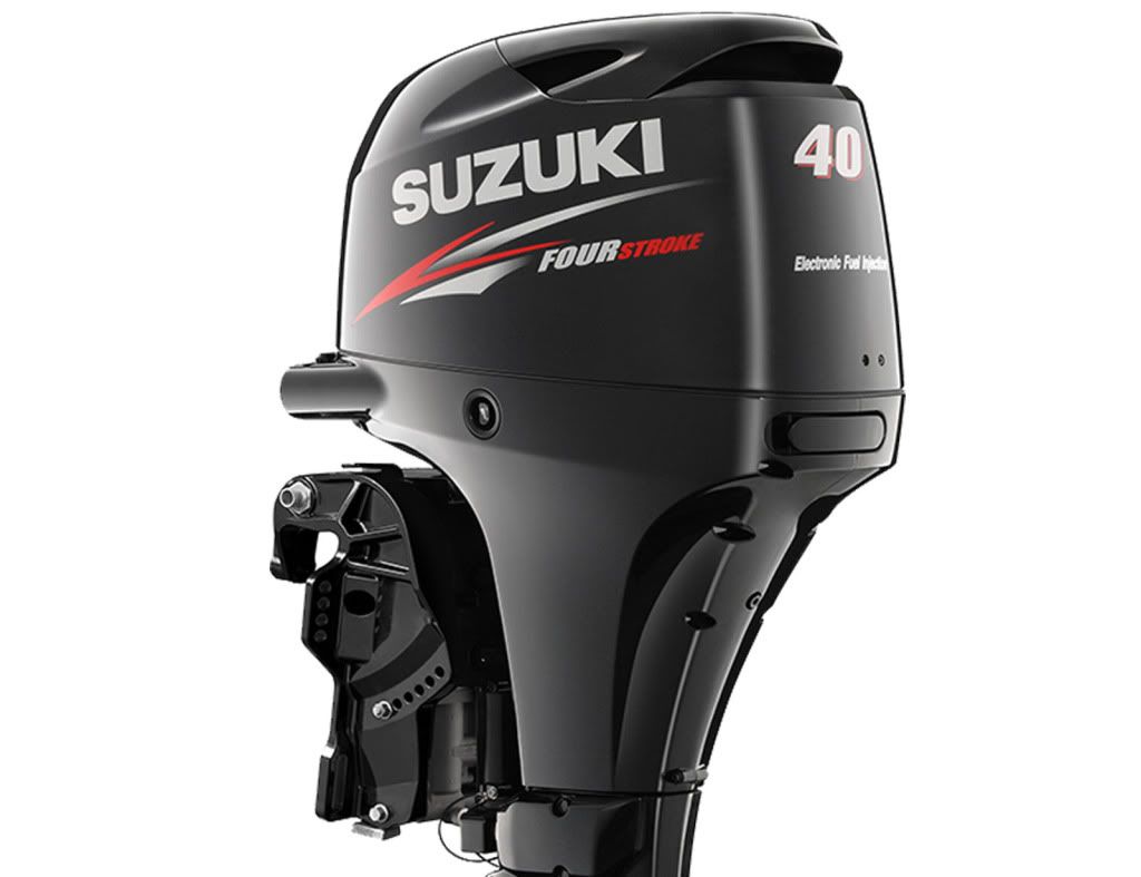 SUZUKI DF 40 HP FOUR STROKE OUTBOARD ENGINE BOAT MOTOR eBay
