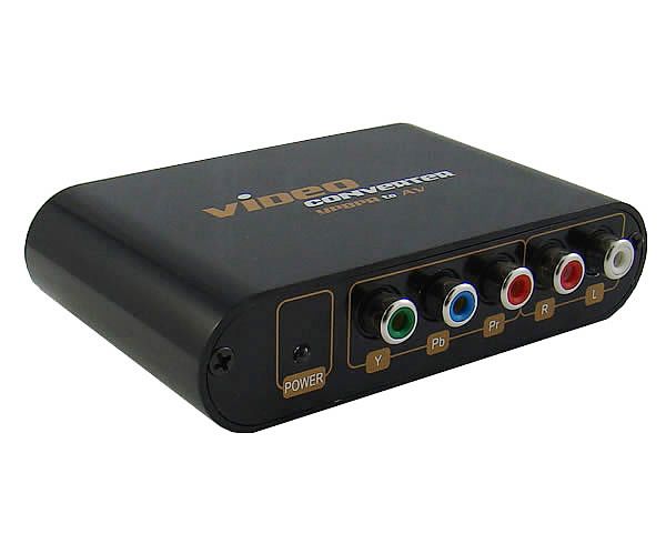 Component to Composite & S-Video Converter