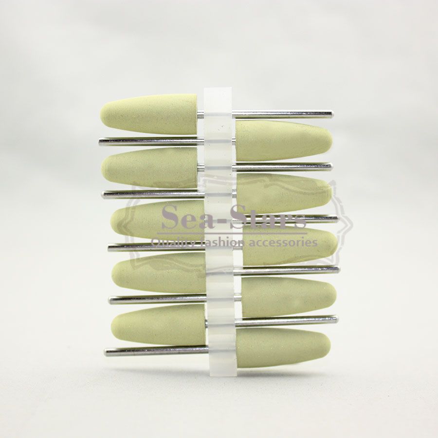 polishers,seared new bid 10 pcs dental silicone rubber polishers diamond