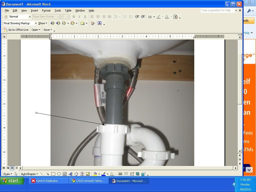 Bathroom Sink Hookup - Plumbing - DIY Home Improvement | DIYChatroom