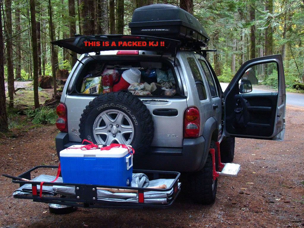 Hitch cargo carrier jeep liberty #5