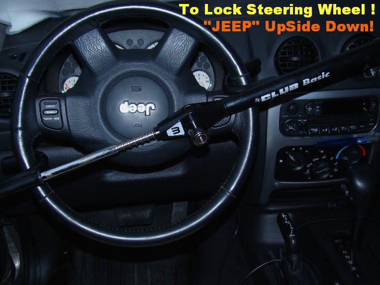 Locked steering wheel jeep liberty