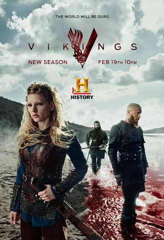 Vikings season 3 poster History 2015 - Vikings T.3 [HDiTunes] [Castellano] [560mb] [UB/UL]
